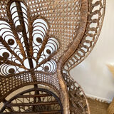 Emmanuelle peacock armchairs