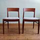 Teak chairs by Henning Kjaernulf for Korup Stolefabrik, Set of 4