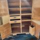 Mado buffet vintage from the 1960s - In sanded raw wood