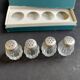 Cardheilhac box of Christofle salt and pepper shakers – 950/1000 silver