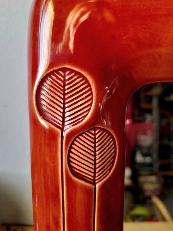 Glazed Ceramic Mirror