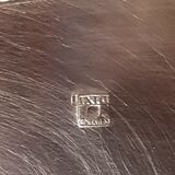 Silver metal cutlery set