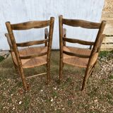 Pair of 'good woman' chairs