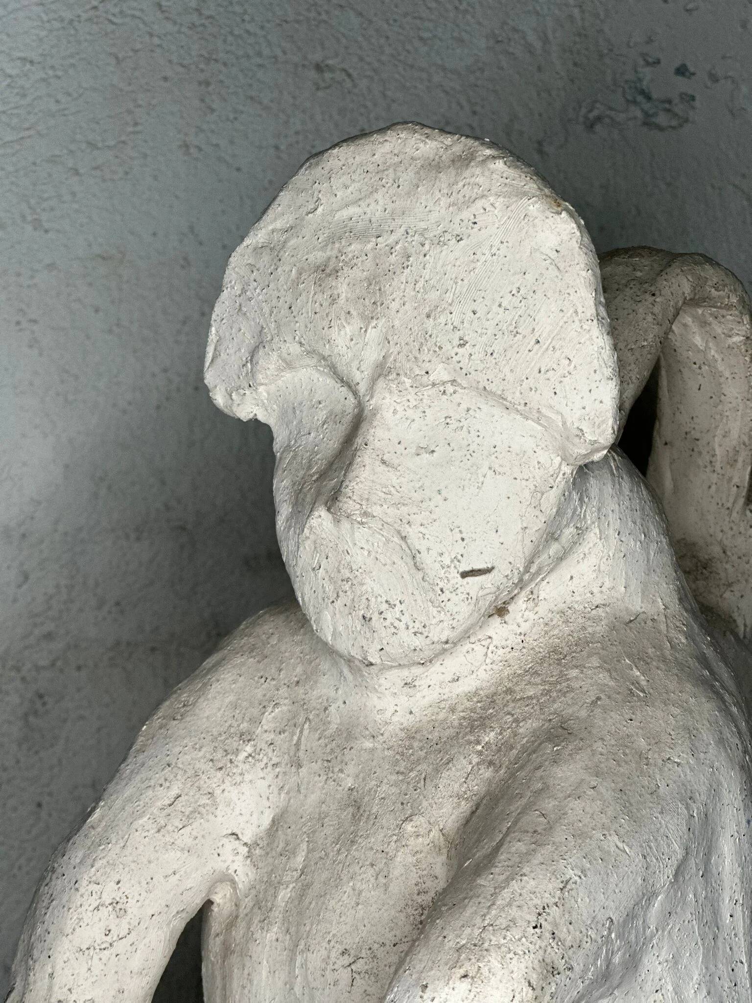 Anthropomorphic terracotta sculpture