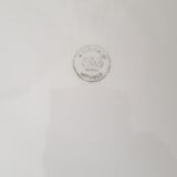 Lunch on the grass: vintage porcelain plate BP GIEN