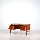 Teak writing desk „No. 75“ by Gunni Omann for Omann Jun Møbelfabrik