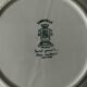 Shallow round plate Luneville Tradition
