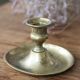 Vintage brass candle holder