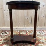 Small oval side table in Empire style