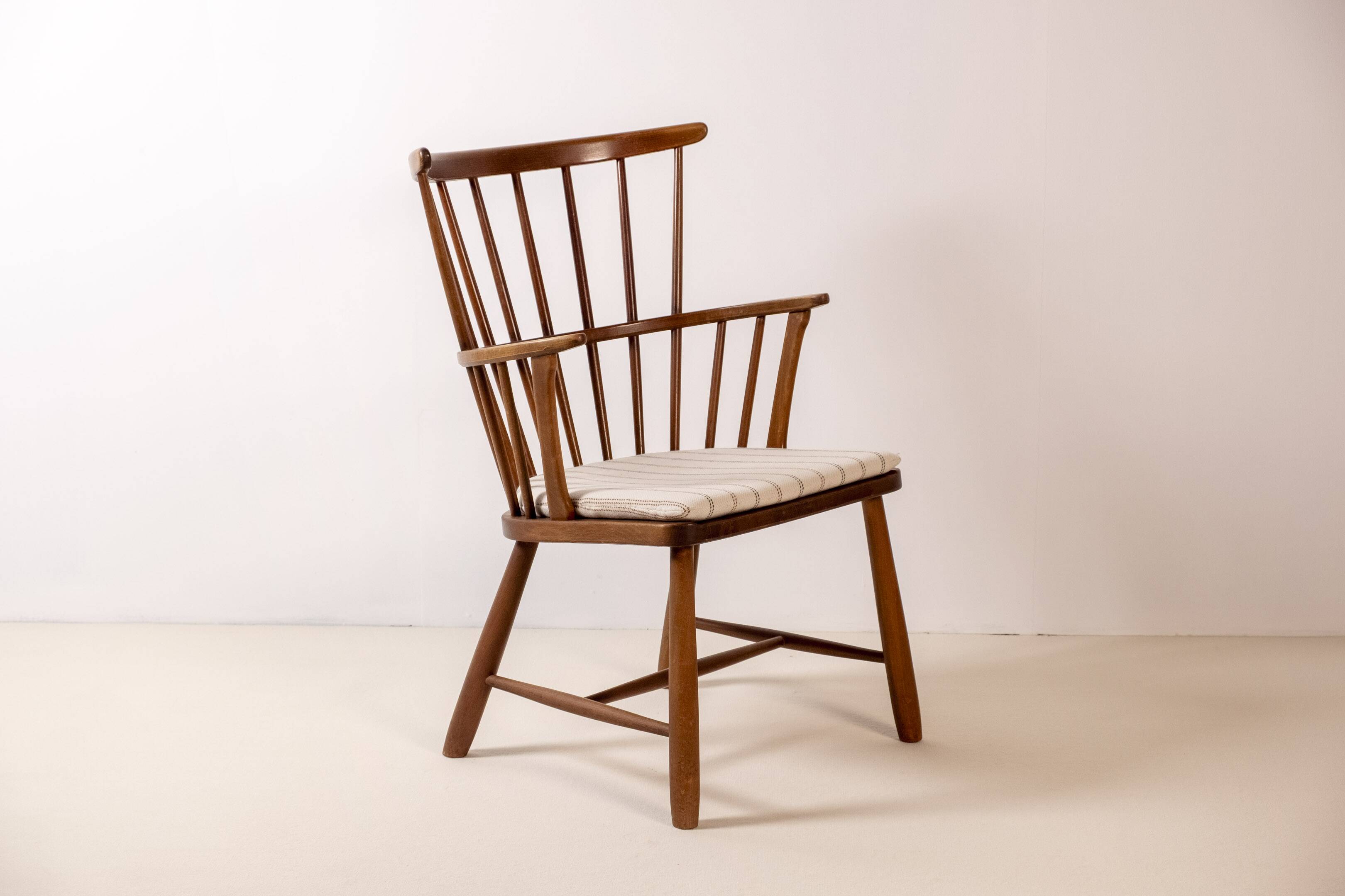 Chaise Windsor Ove Boldt modèle 1638, Fritz Hansen années 1940