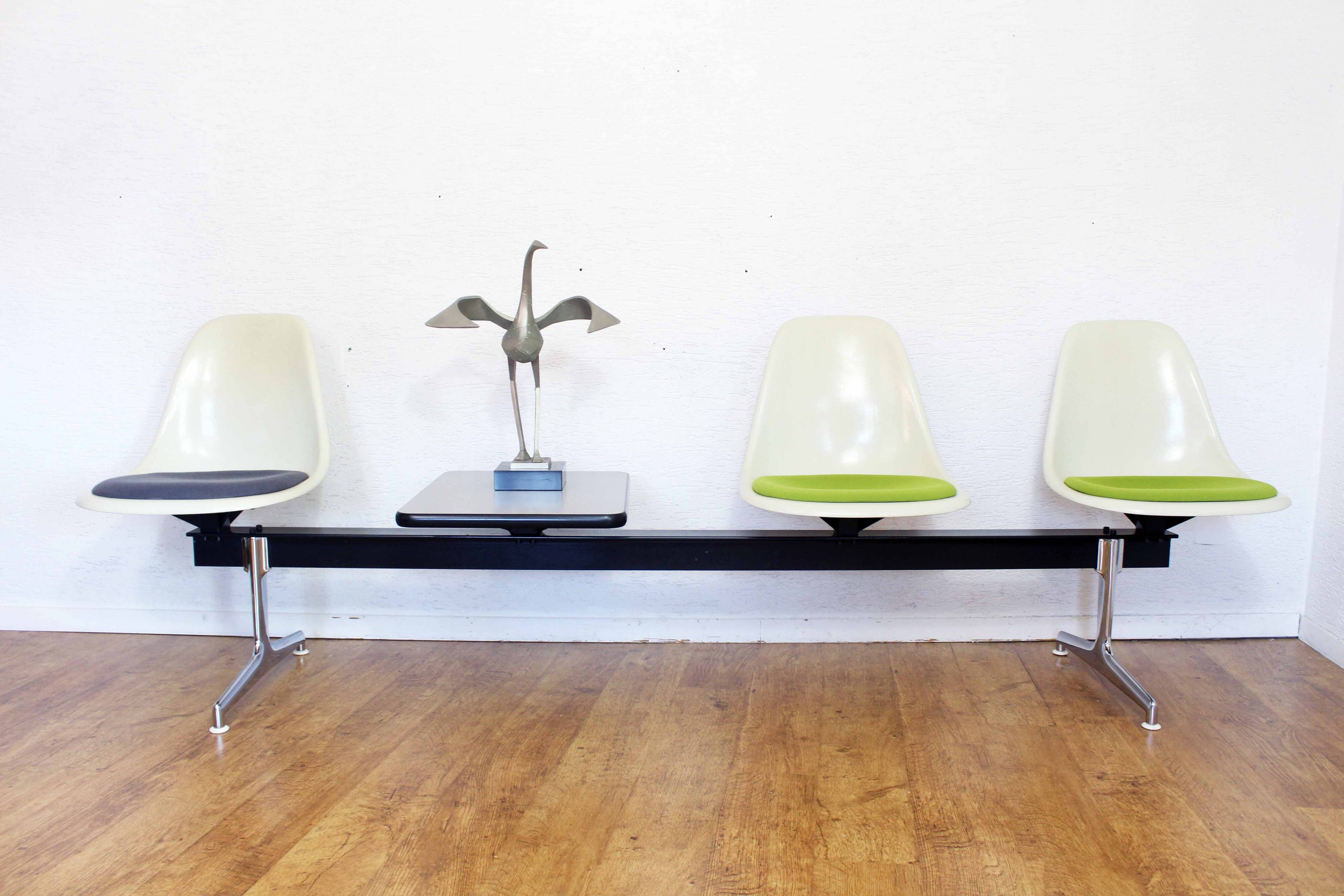Banc Eames 3 places Edition Vitra 1970