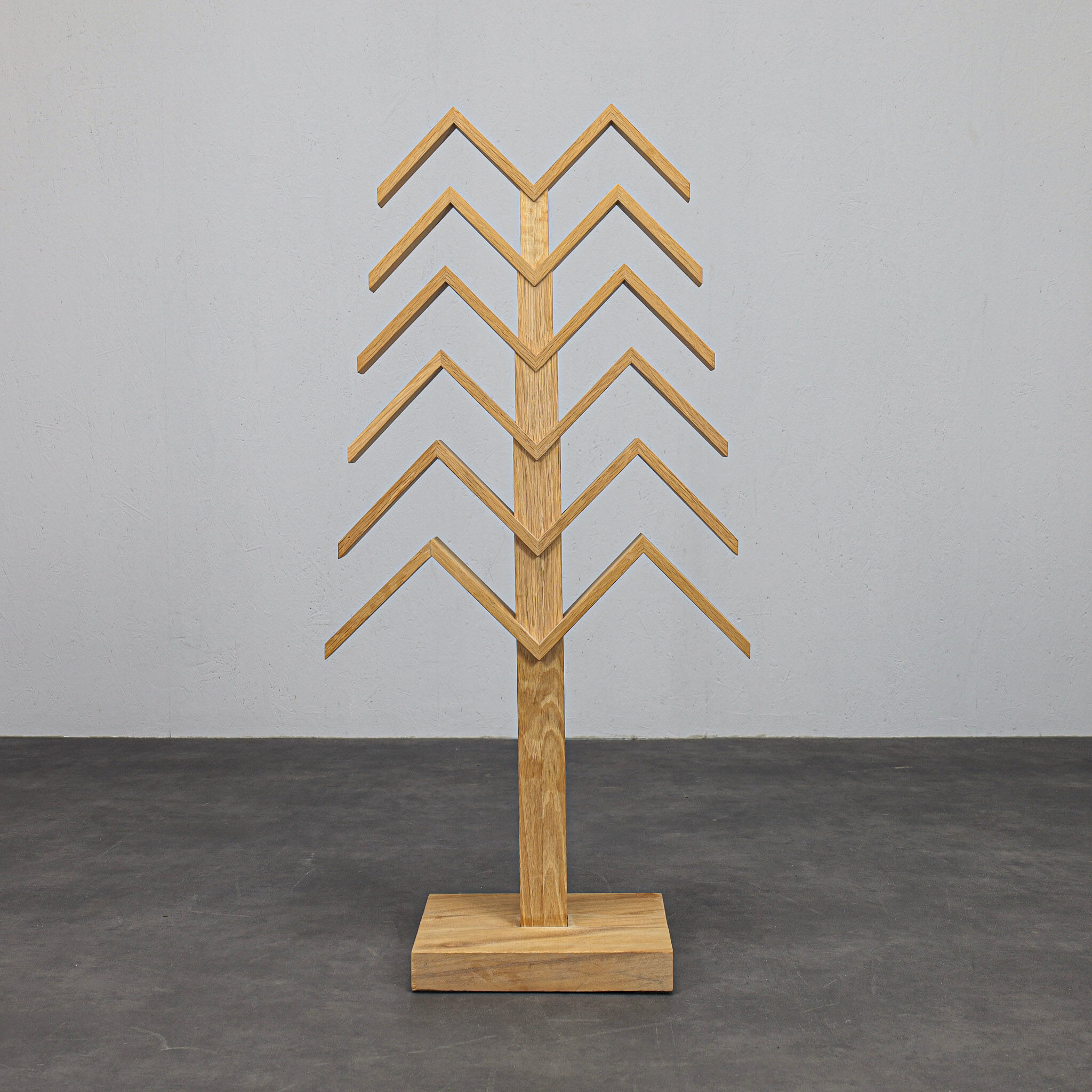 Geometric abstract sculpture by Herma Steur, 1990s