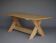 Rare 'Crate' dining table by Gerrit Rietveld for Cassina, 1980s