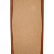 Big mid-century teak mirror / Danish modern design / 1960s