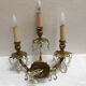 Bronze wall lamp