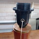 Wooden lamp stand