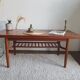 Scandinavian coffee table circa 1960 - by F. Ohlsson in teak (model Sesam, brand Tingstrom)