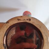 Vase vallauris gravé