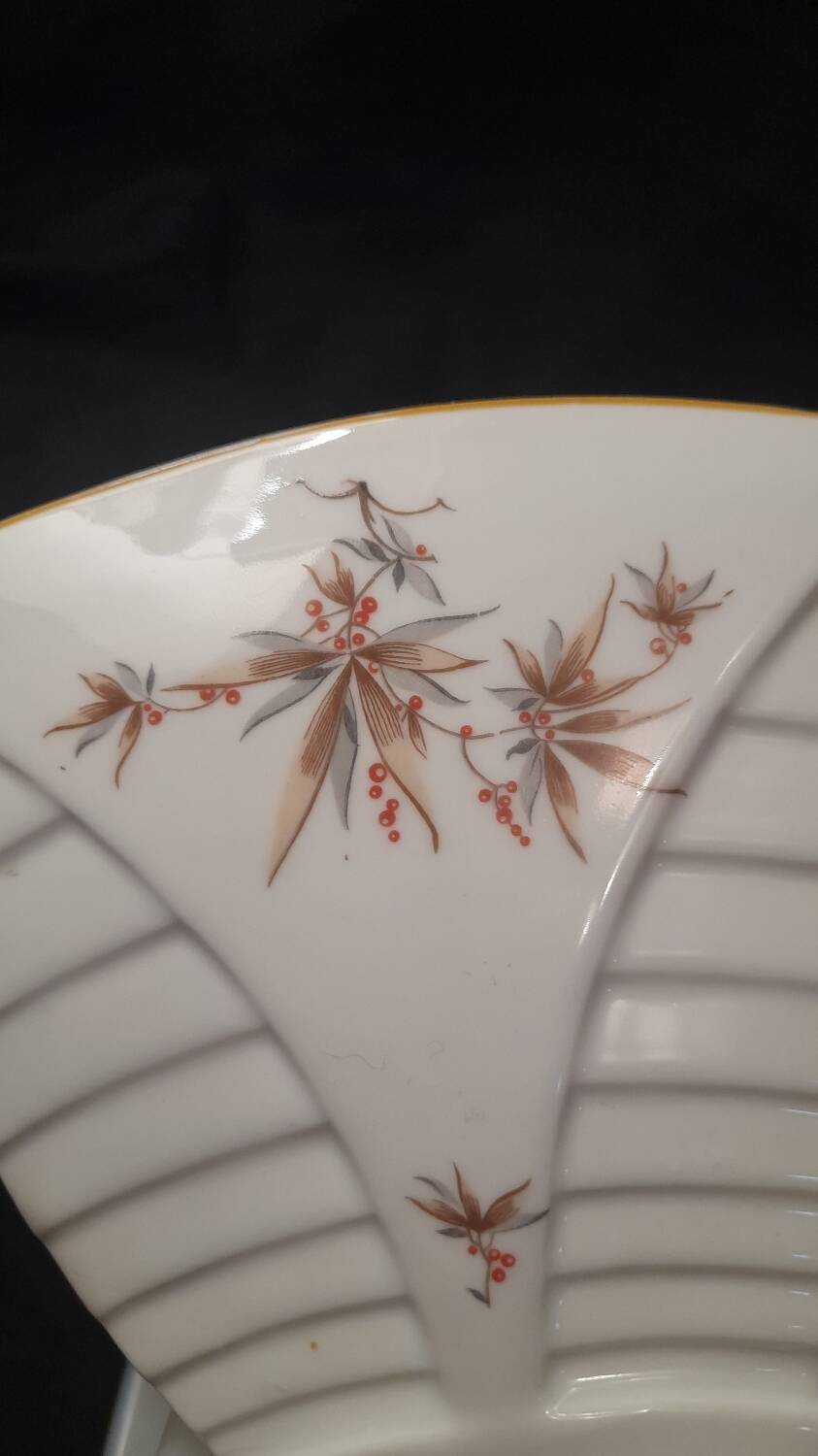 Art deco style coffee service 1 coffee maker, 1 milk jug, and 1 sugar bowl