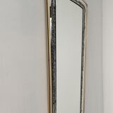 Large asymmetrical free-form mirror from the 70s 43x80cm