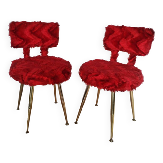 Pair of moumoute chairs