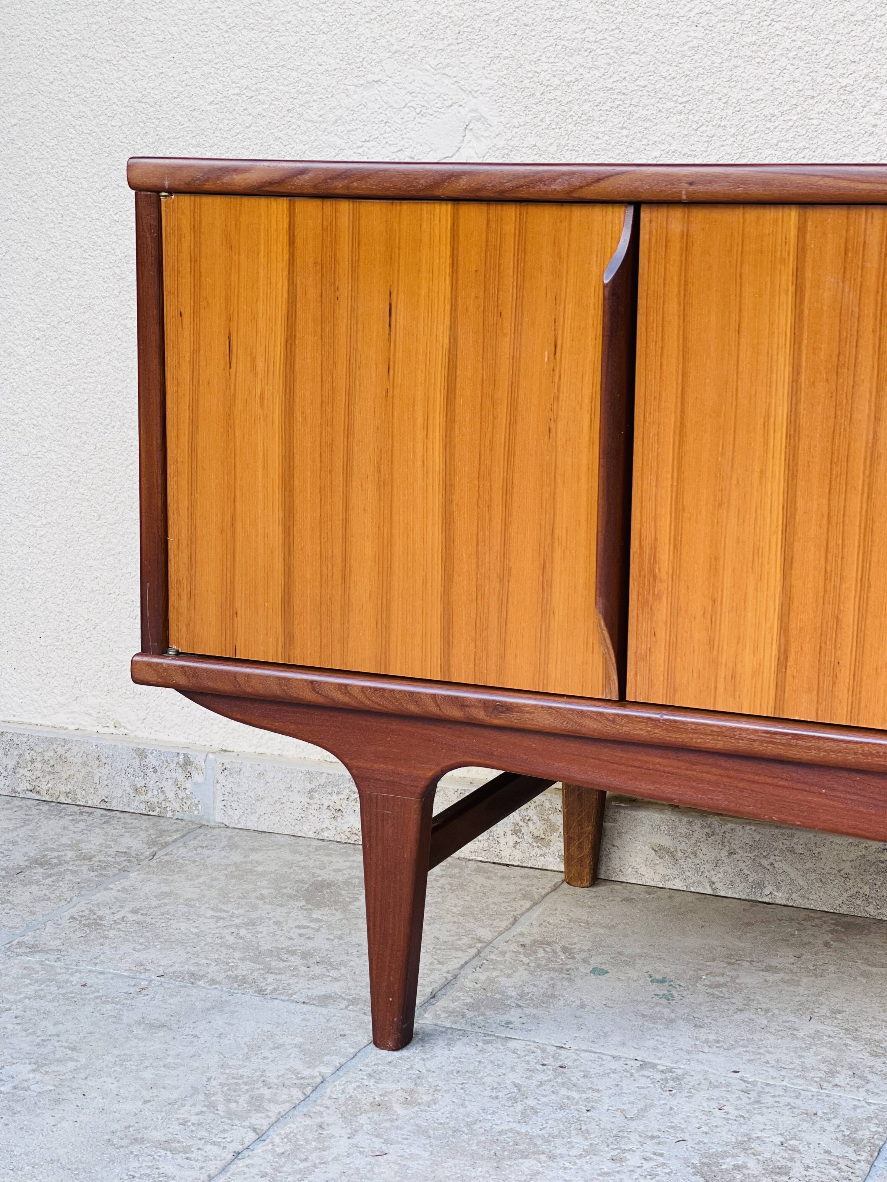 Scandinavian teak row