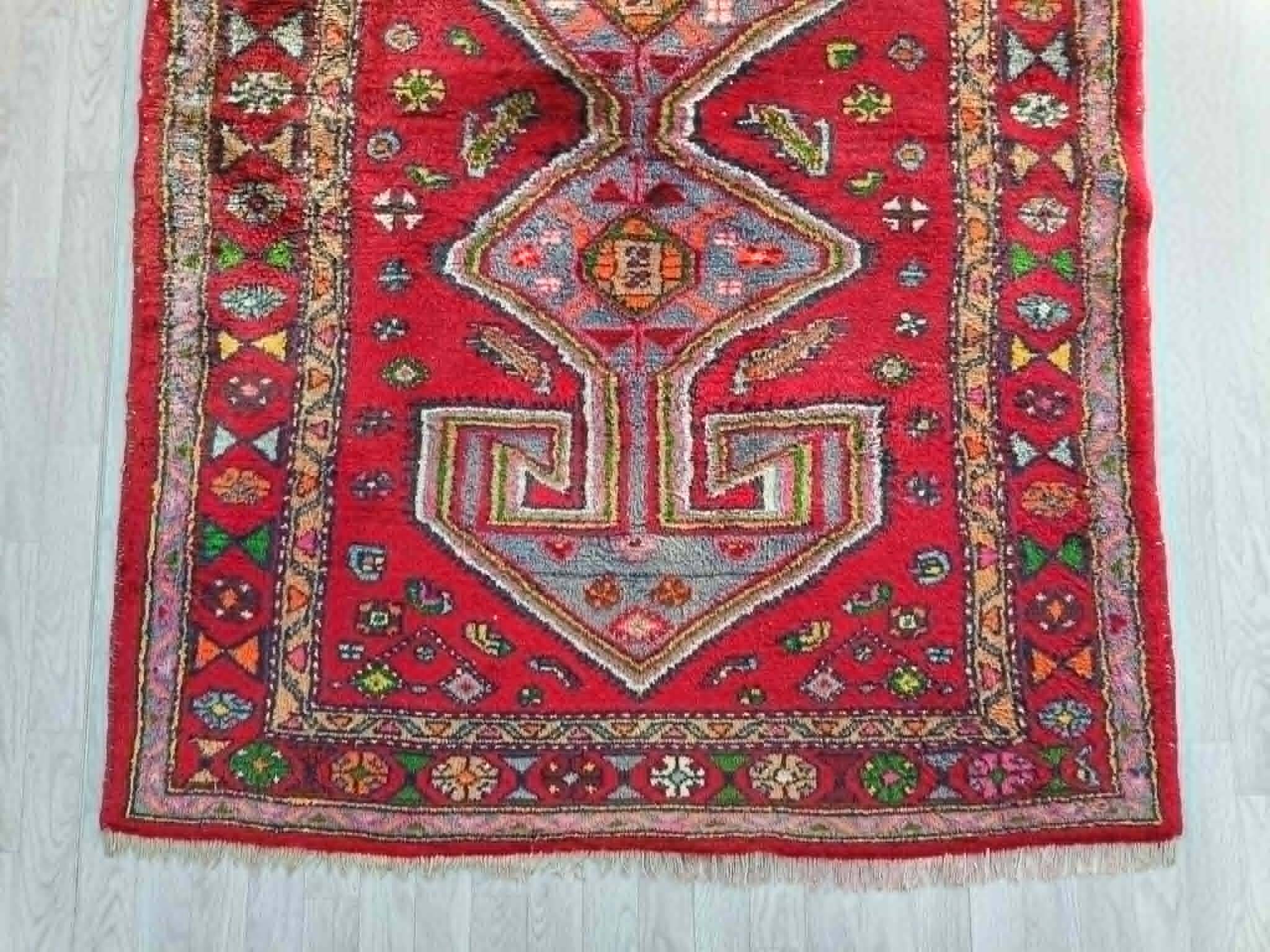 Tapis Persan Khamseh fait main