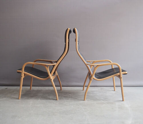Set of chairs Lamino Yngve Ekström for Swedese