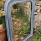 Old patinated mirror - 71x53cm