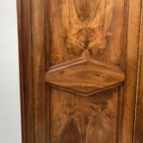 Napoleon III style wardrobe in solid walnut, 19th century