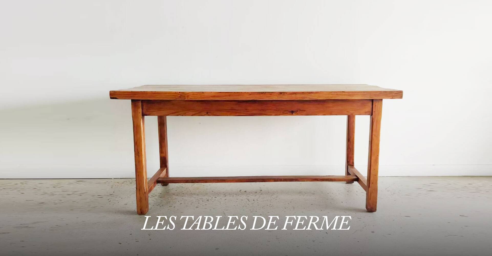 Les tables de ferme