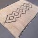 Moroccan Berber rug 200x142 cm vintage Beni Ourain, Atlas, tribal, clearance