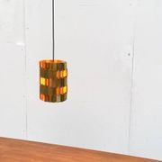 Danish Mid-Century Pop Facette Suspension by Louis Weisdorf for Lyfa, 1960s