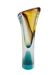 Vase by J. Hospodka for Chribska Glassworks, Czechoslovakia, 1960s