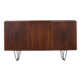 Walnut highboard, Danish design, 1960s, production: Denmark