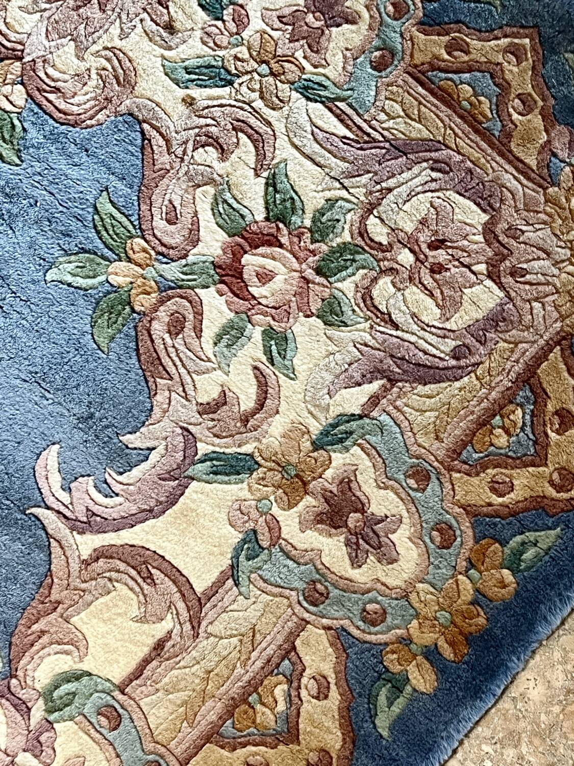 Silk carpet