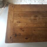 Beautiful farmhouse narrow table in solid wood
