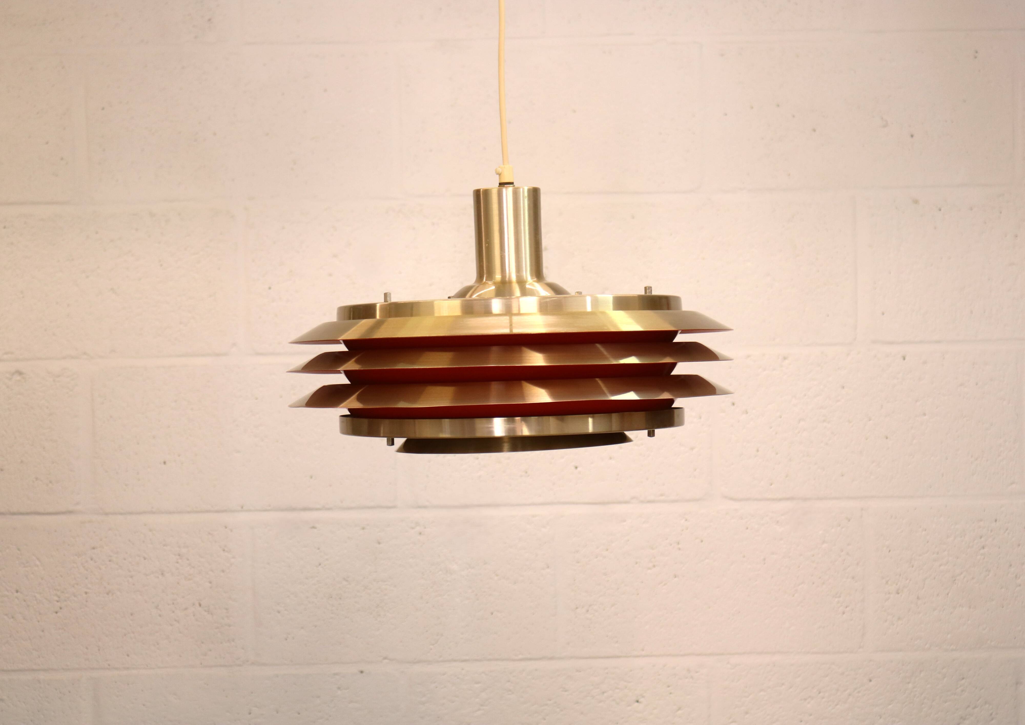 Very rare old Danish design lamp by Teknika model 400  - 60's