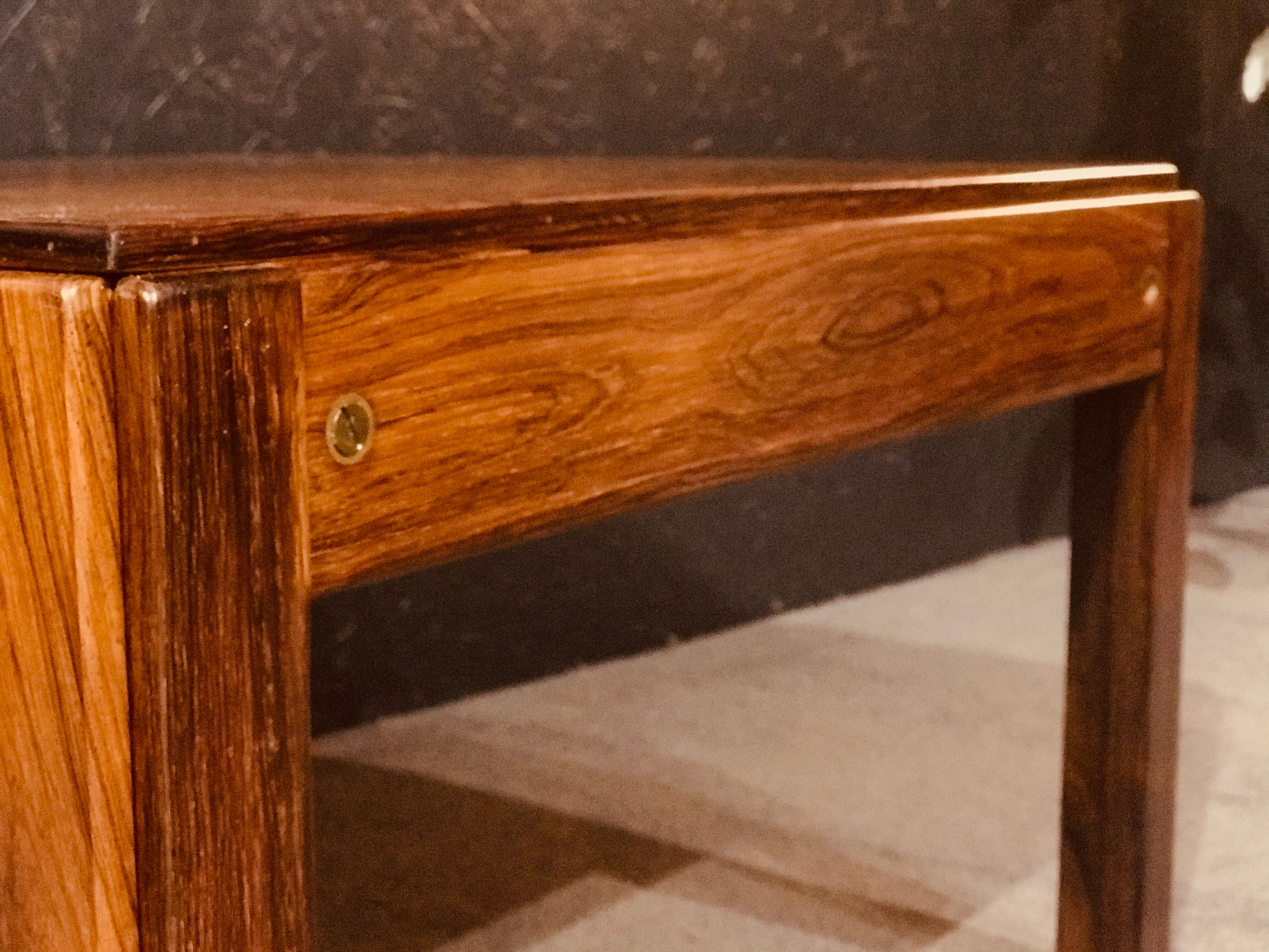 Small Mid-Century Danish Rosewood Coffee Table, 1960s