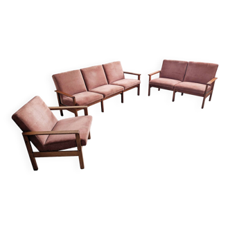 Pink Pastoe FU05 Set by Yngve Ekström 1960's