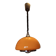 Suspension vintage opaline orange " viro "