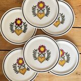 6 small plates