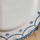 Round semi-deep plate in English earthenware "Cheltenham" — F. Winkle & Co.