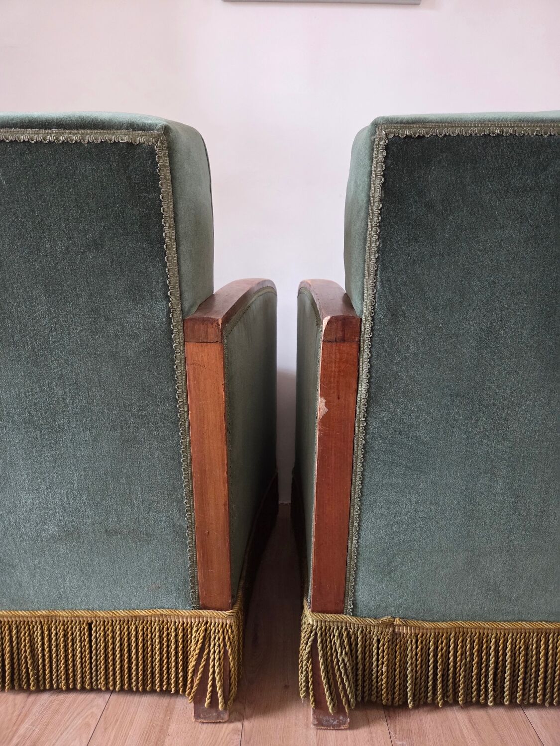 Paire de fauteuils Art Déco