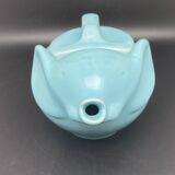 Vintage Blue Elephant Teapot