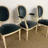 Ensemble 2 chaises et un fauteuil « JP EALT »