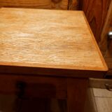 Stool with beech compartment