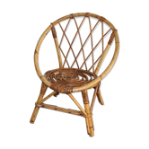 Child rattan armchair