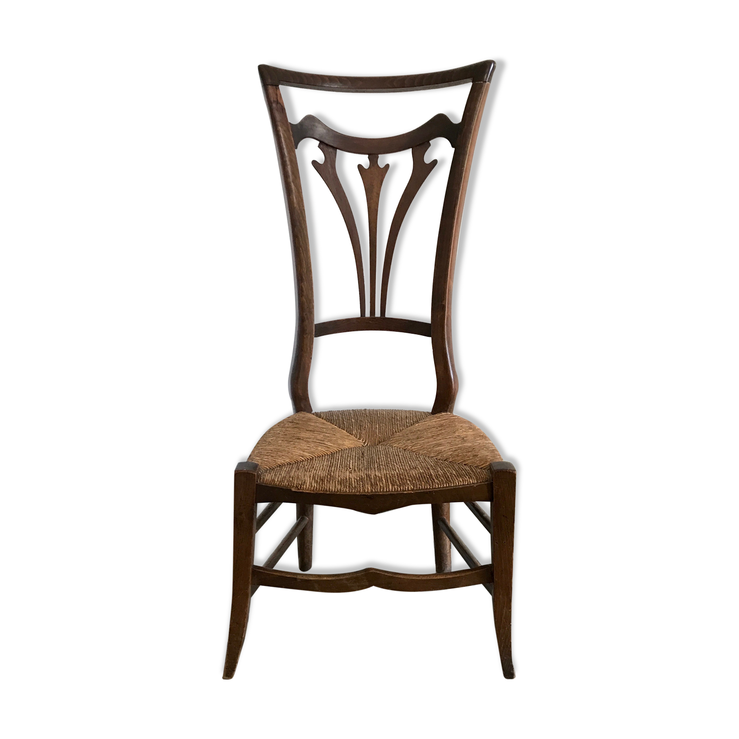 Chaise prie-dieu ancienne