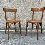 Series of 6 bistro  chairs